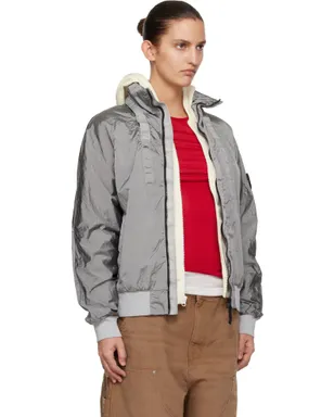 Stone Island 4100064 Nylon Metal ECONYL Watro-TC ボンバージャケット - サムネイル2