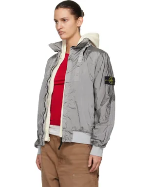 Stone Island 4100064 Nylon Metal ECONYL Watro-TC ボンバージャケット - サムネイル4