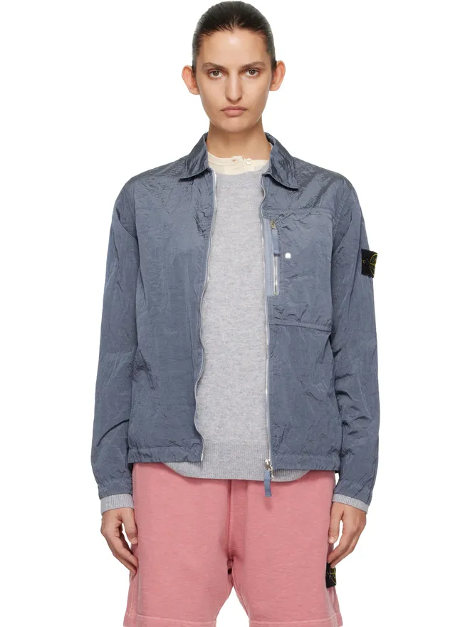 Stone Island Stone Island 1200038 Nylon Metal ECONYL オーバーシャツの商品画像