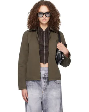 Stone Island 1200014 Organic Panama Cotton Old Effect ジャケット - サムネイル1