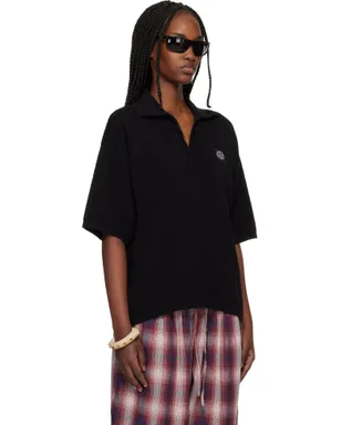 Stone Island 5100021 Light Raw Hand Organic Cotton ニットポロシャツ - サムネイル2