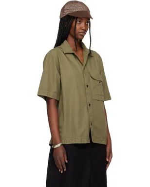 Stone Island 1100026 Cotton Nylon Micro Ripstop シャツ - サムネイル2