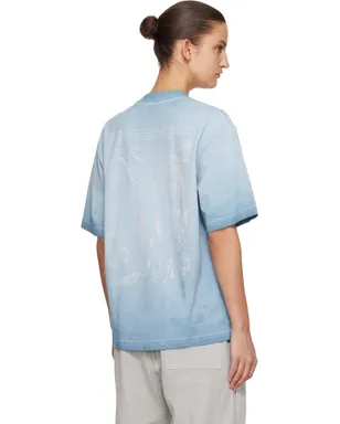 Stone Island 2100002 Combed Organic Cotton Jersey 'Erosion' Tシャツ - サムネイル3