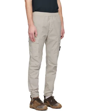 Stone Island グレー 3100031 Stretch Cotton Tela 'Paracadute' カーゴパンツ - サムネイル2