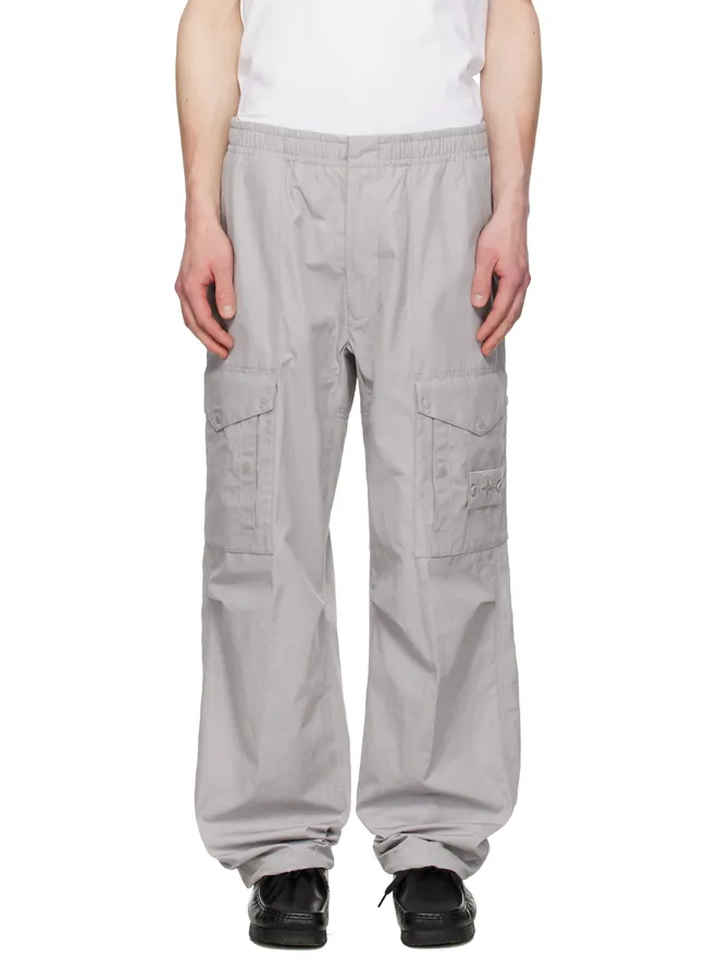 Stone Island Stone Island グレー 3100017 All-Weather Cotton Canvas_S.I. Ghost カーゴパンツの商品画像