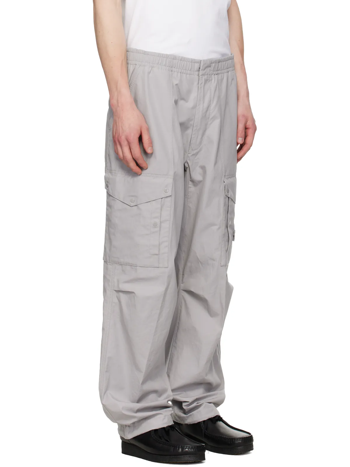 Stone Island グレー 3100017 All-Weather Cotton Canvas_S.I. Ghost カーゴパンツ - 画像2