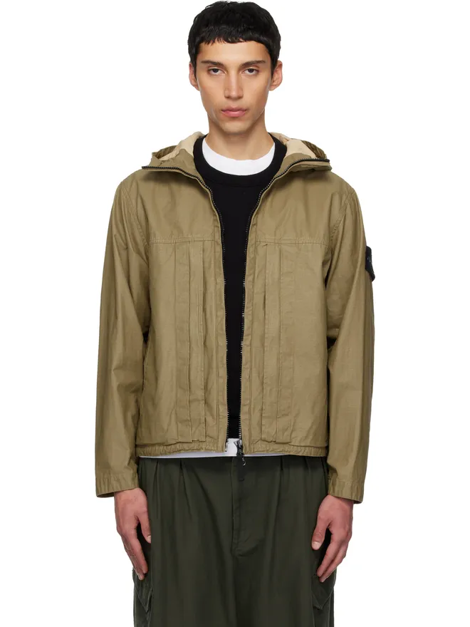 Stone Island Stone Island 4100012 Double-Coated Cotton Ripstop ジャケットの商品画像