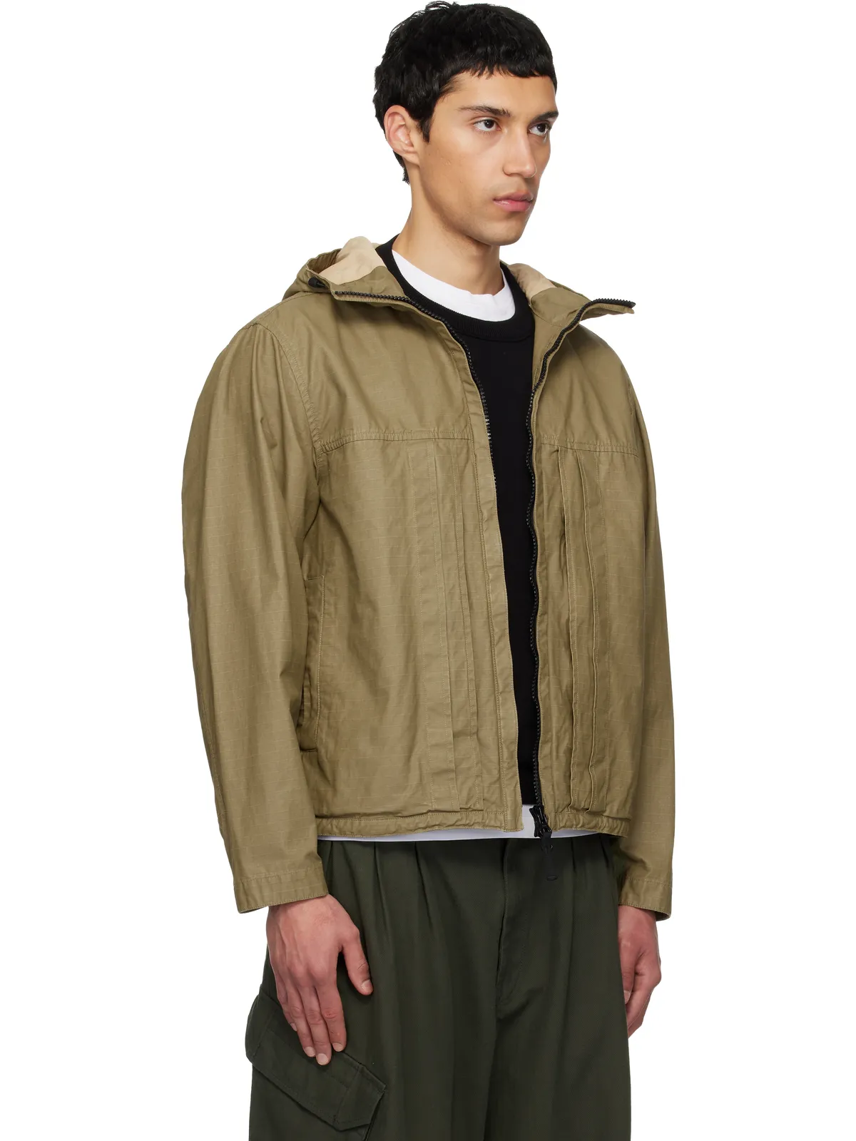Stone Island 4100012 Double-Coated Cotton Ripstop ジャケット - 画像2