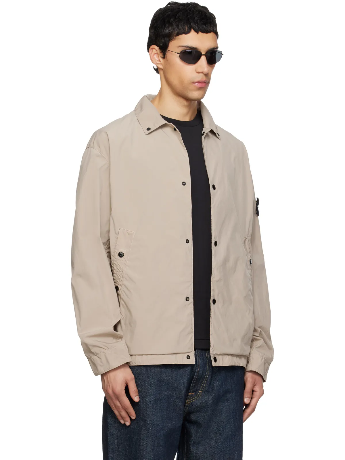 Stone Island 4100041 Light Compact Touch Poly-TC ジャケット - 画像2