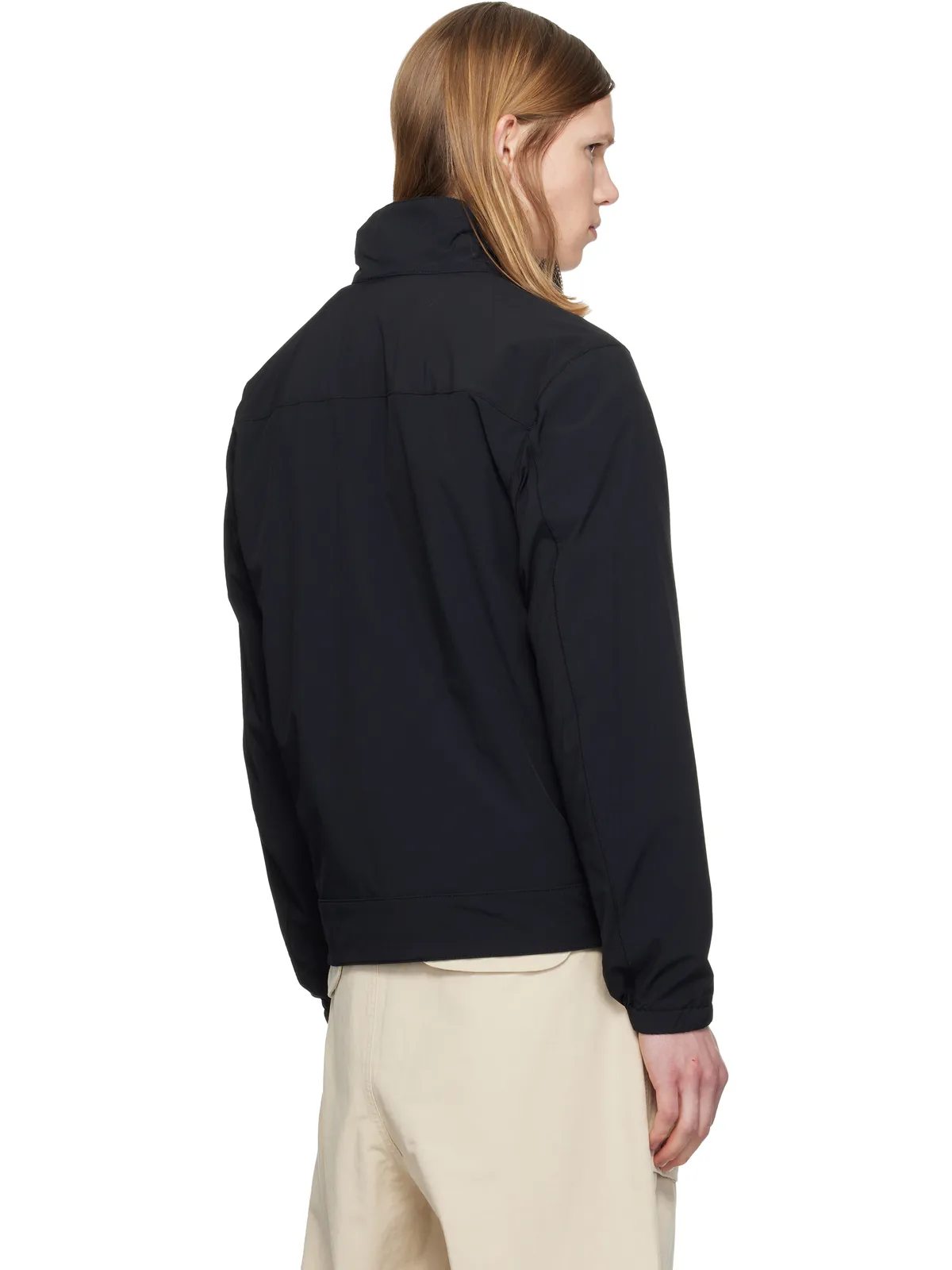 Stone Island 1200036 Stretch Nylon Tech フリースジャケット - 画像3