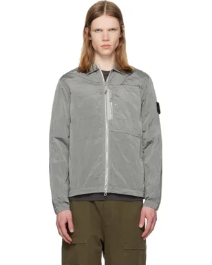 Stone Island 1200038 Nylon Metal ECONYL オーバーシャツ - サムネイル1