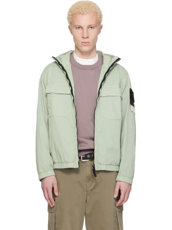Stone Island Stone Island 4100077 Stretch Organic Cotton Twill ジャケットの商品画像
