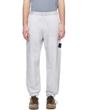 Stone Island 6200003 Organic Cotton Fleece Reflective スウェットパンツ - サムネイル1