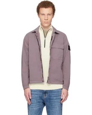 Stone Island 1200013 ストレッチ オーガニックコットン ツイル シャツ - サムネイル1