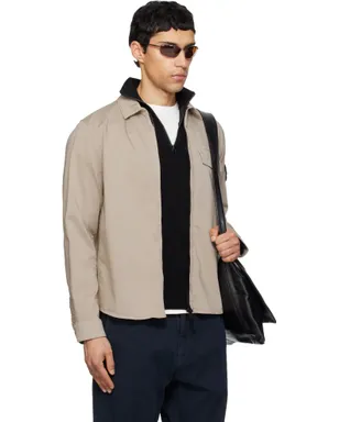 Stone Island 1200015 Stretch Organic Cotton Satin シャツ - サムネイル2