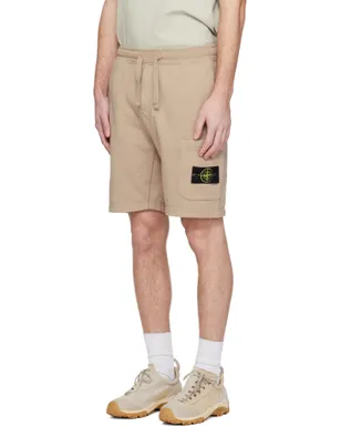 Stone Island 6200011 Organic Cotton Fleece ショートパンツ - サムネイル4