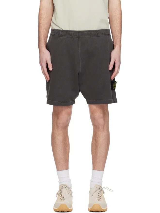 Stone Island Stone Island 6200014 Malfilé Fleece Old Effect ショートパンツの商品画像