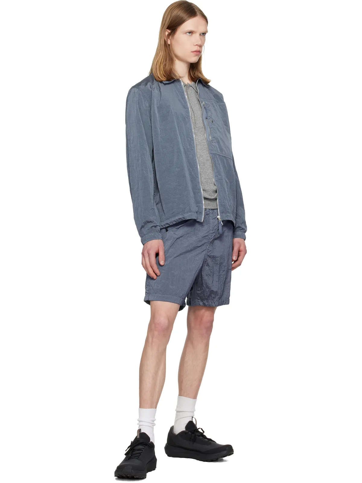 Stone Island 1200038 Nylon Metal ECONYL ショートパンツ - 画像5