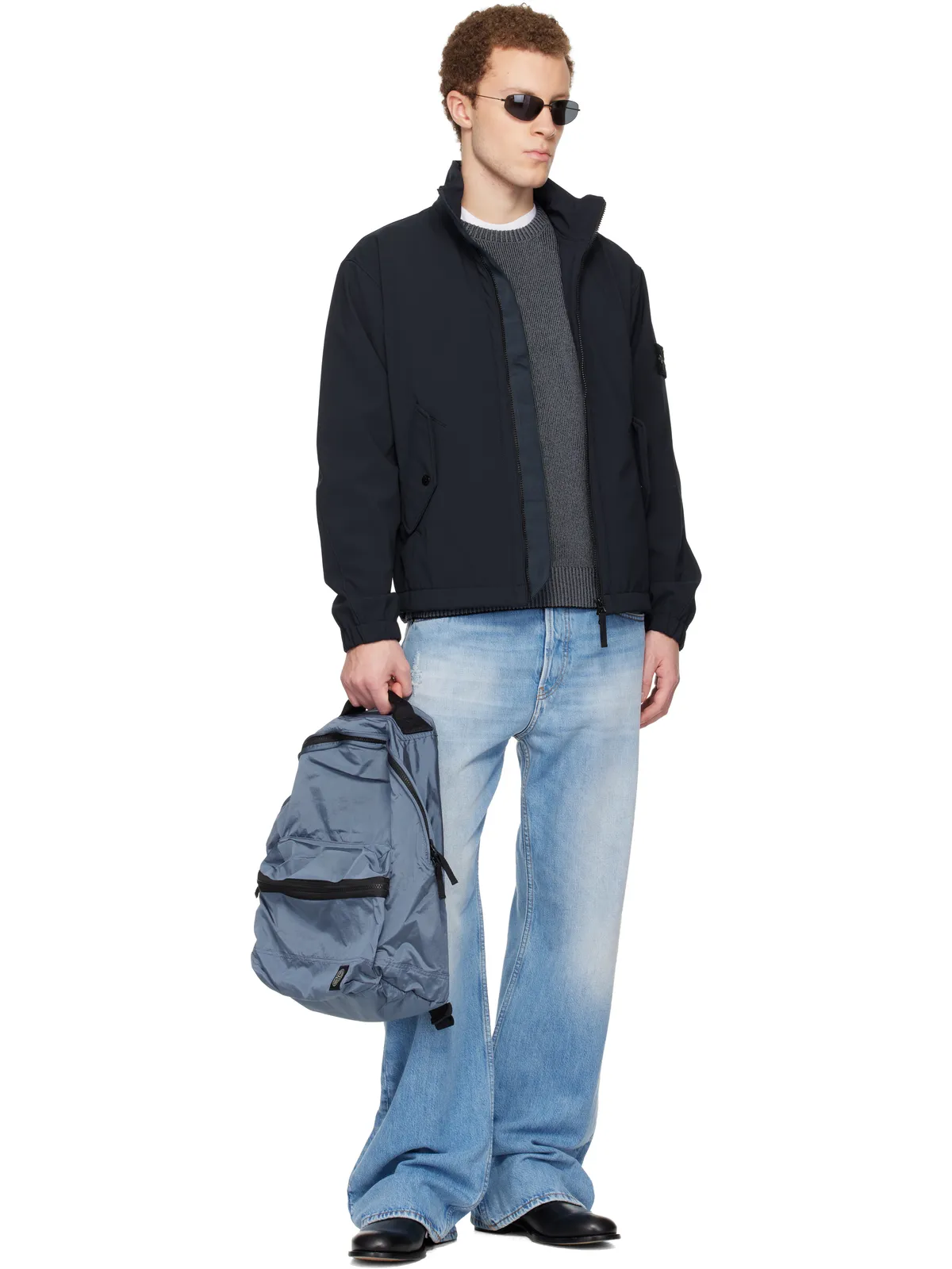 Stone Island 9200010 Coated Nylon Metal ECONYL バックパック - 画像4