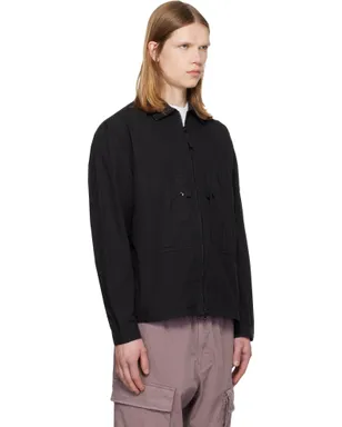 Stone Island 1200005 Mercerized Organic Cotton Ripstop オーバーシャツ - サムネイル2
