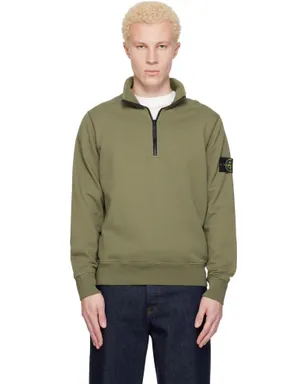 Stone Island 6100070 Organic Cotton Fleece スウェットシャツ - サムネイル1