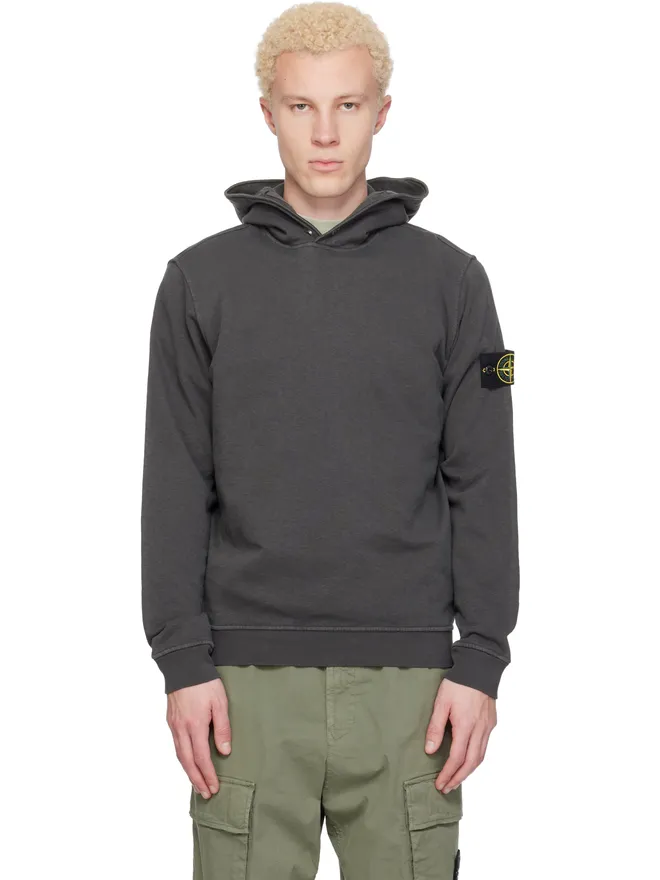 Stone Island Stone Island 6100031 Malfilé Fleece Old Effect フーディの商品画像