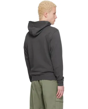 Stone Island 6100031 Malfilé Fleece Old Effect フーディ - サムネイル3