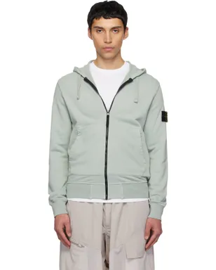 Stone Island 6100061 Organic Cotton Fleece フーディ - サムネイル1