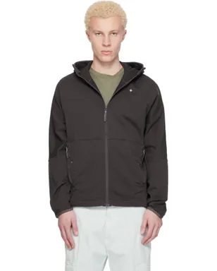 Stone Island 6100069 Stretch Cotton Fleece Stellina フーディ - サムネイル1