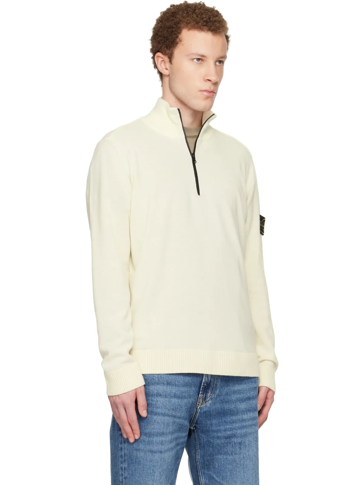 Stone Island 5100012 Light RWS Geelong Wool セーター - 画像2