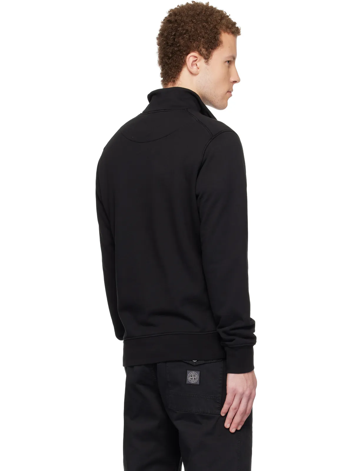 Stone Island 6100070 Organic Cotton Fleece ジャケット - 画像3