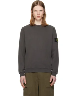 Stone Island 6100034 Malfilé Fleece 'Old' Effect スウェットシャツ - サムネイル1