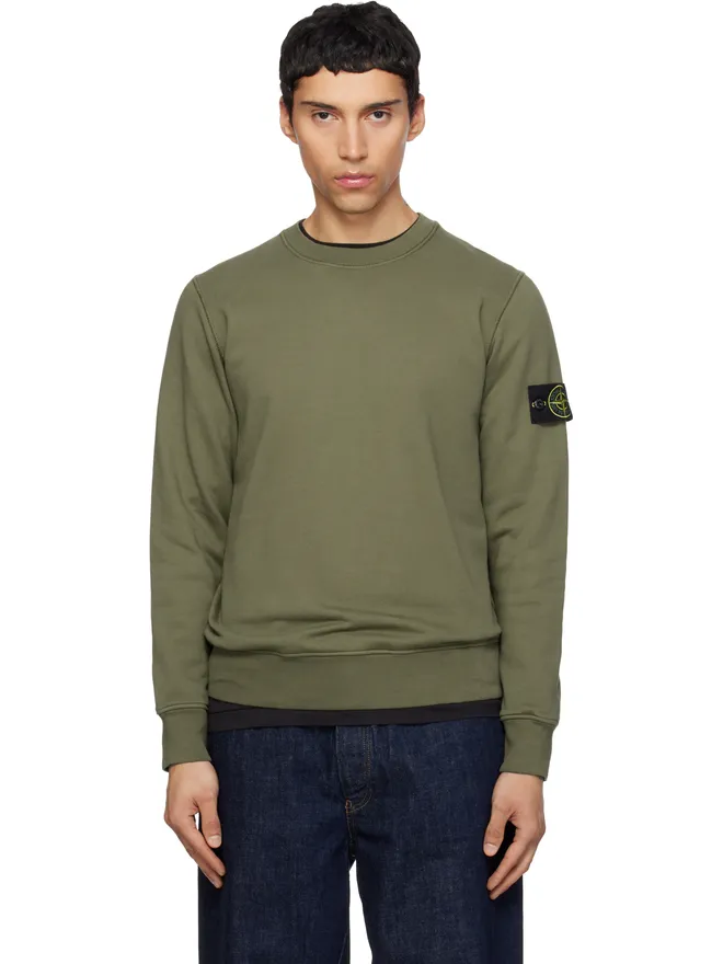 Stone Island Stone Island 6100060 Organic Cotton Fleece スウェットシャツの商品画像