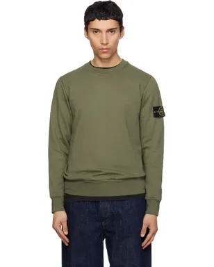 Stone Island 6100060 Organic Cotton Fleece スウェットシャツ - サムネイル1