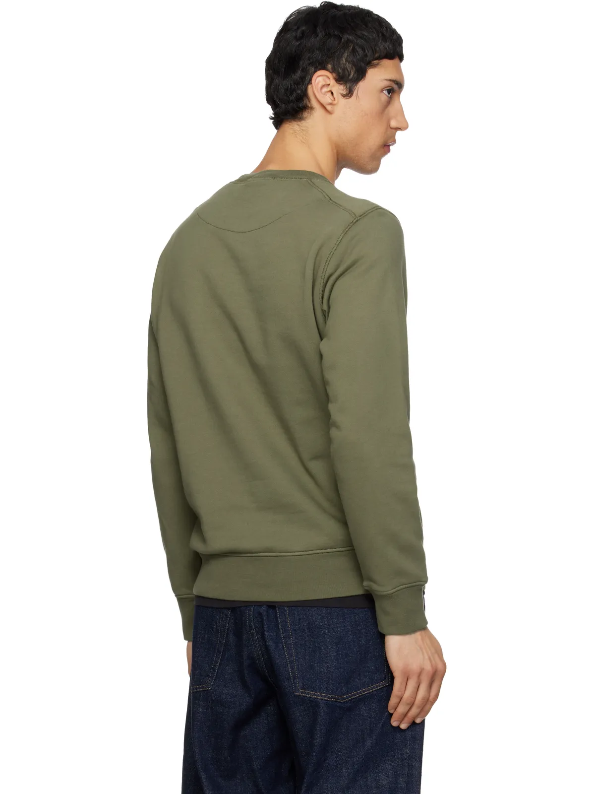Stone Island 6100060 Organic Cotton Fleece スウェットシャツ - 画像3