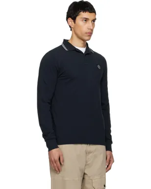 Stone Island 2200012 Organic Cotton Piqué ポロシャツ - サムネイル2