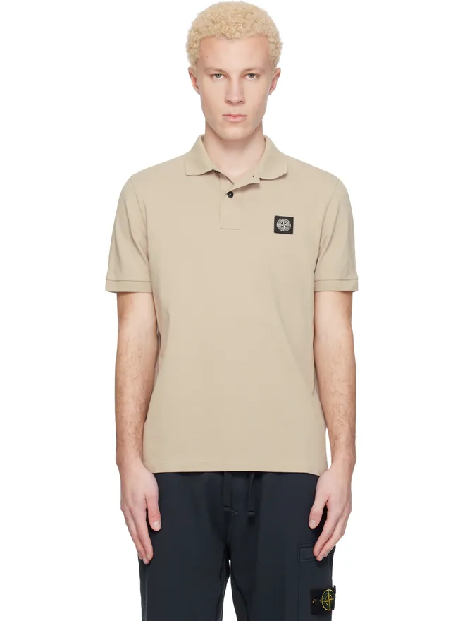 Stone Island Stone Island 2200008 Organic Cotton Piqué Stretch ポロシャツの商品画像