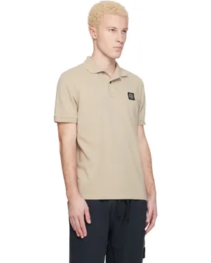 Stone Island 2200008 Organic Cotton Piqué Stretch ポロシャツ - サムネイル2