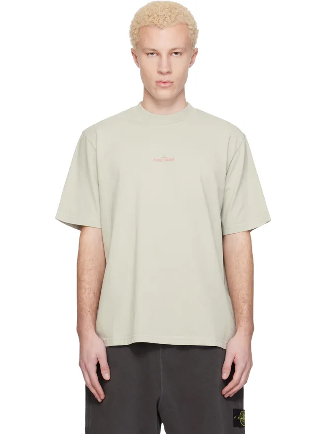 Stone Island Stone Island 2100001 Combed Organic Cotton Jersey Tシャツの商品画像