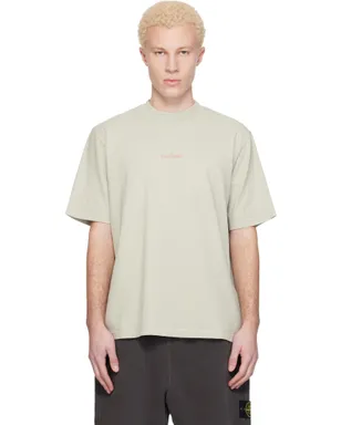 Stone Island 2100001 Combed Organic Cotton Jersey Tシャツ - サムネイル1