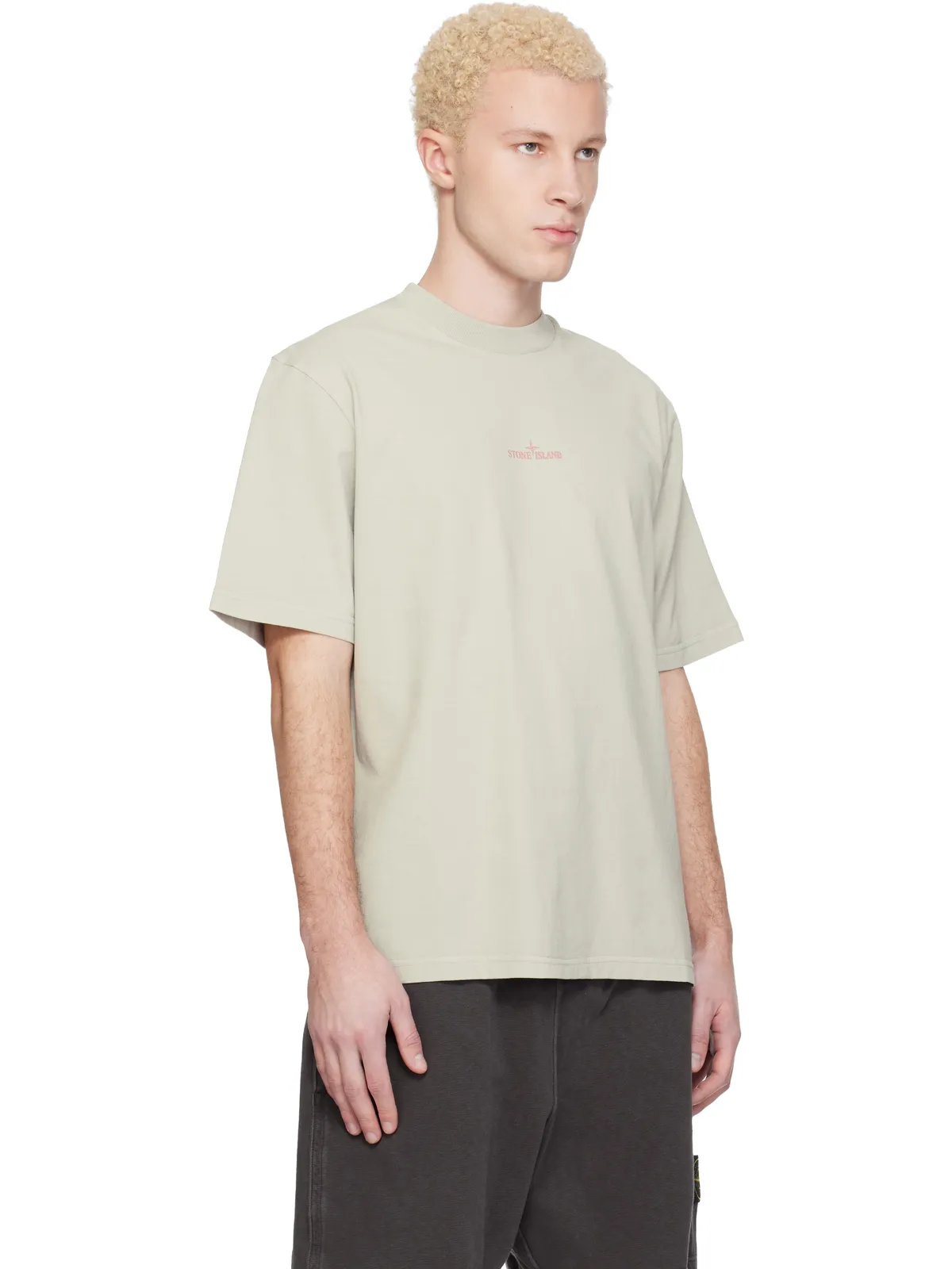 Stone Island 2100001 Combed Organic Cotton Jersey Tシャツ - 画像2