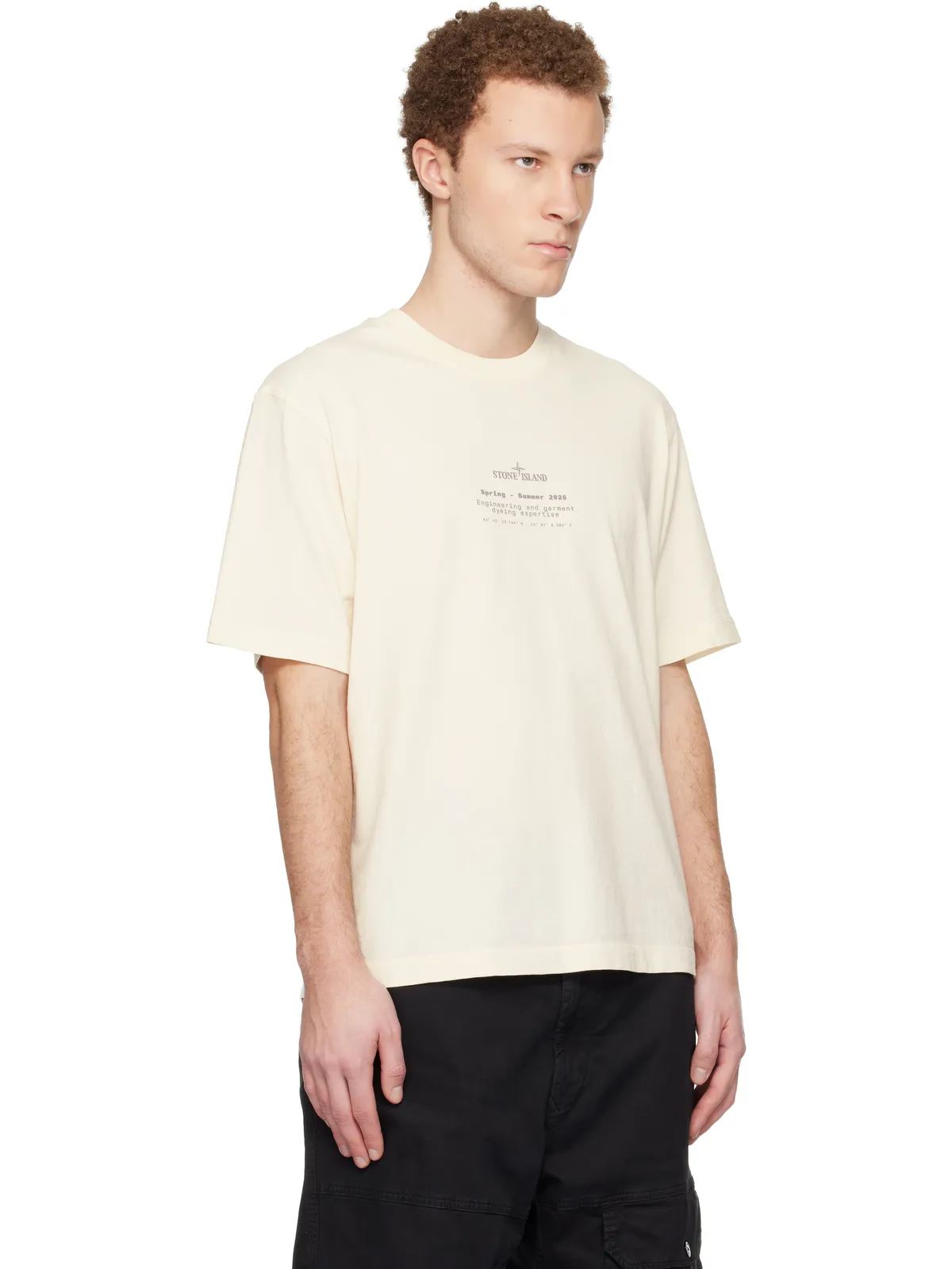 Stone Island 2100020 Organic Cotton Jersey Tシャツ - 画像2