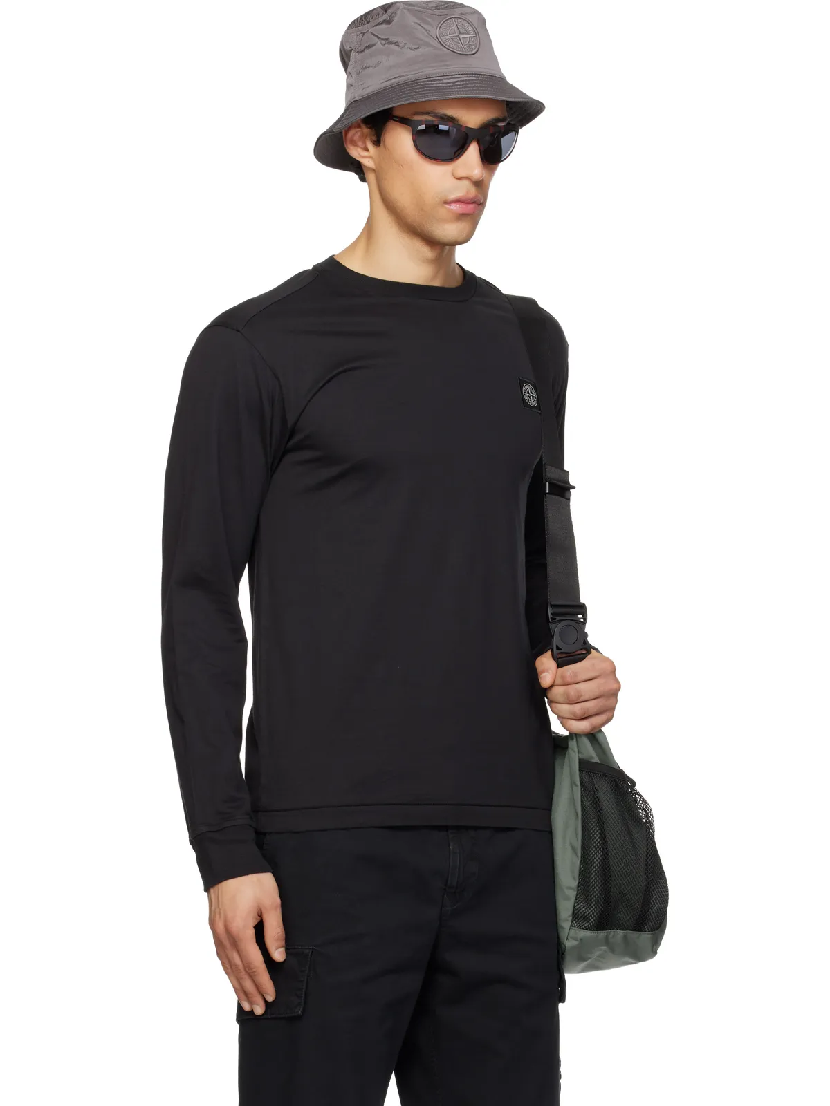 Stone Island 2100031 60/2 Cotton Jersey Tシャツ - 画像2