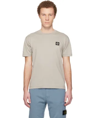 Stone Island 2100027 60/2 Cotton Jersey Tシャツ - サムネイル1