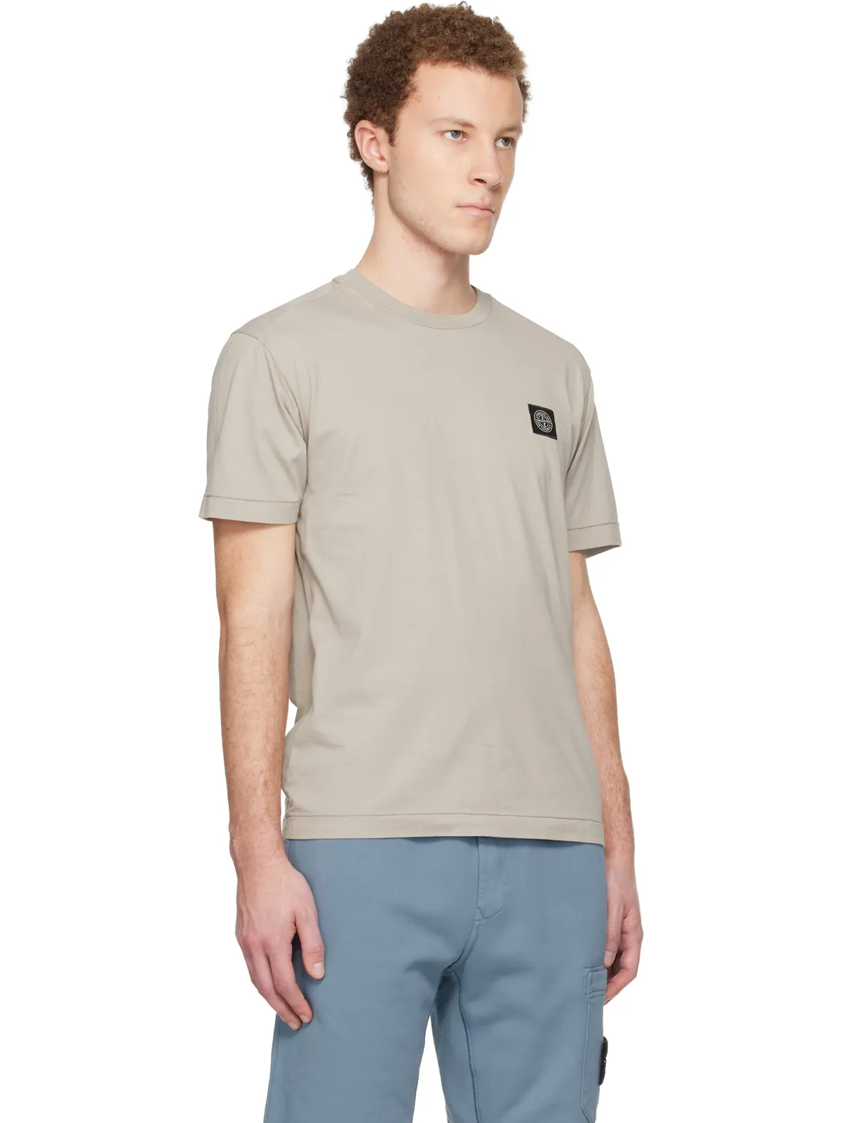 Stone Island 2100027 60/2 Cotton Jersey Tシャツ - 画像2