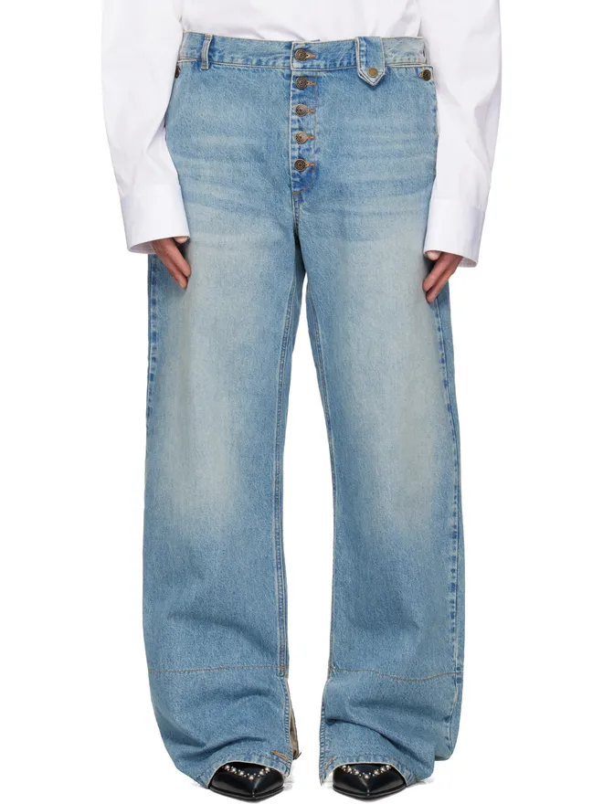 EGONlab EGONlab Contrasted Hem ジーンズの商品画像
