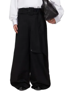 EGONlab Belted Trench トラウザーズ - サムネイル1