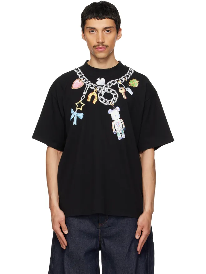 EGONlab EGONlab Bearbrickエディション プリント コットン Tシャツの商品画像