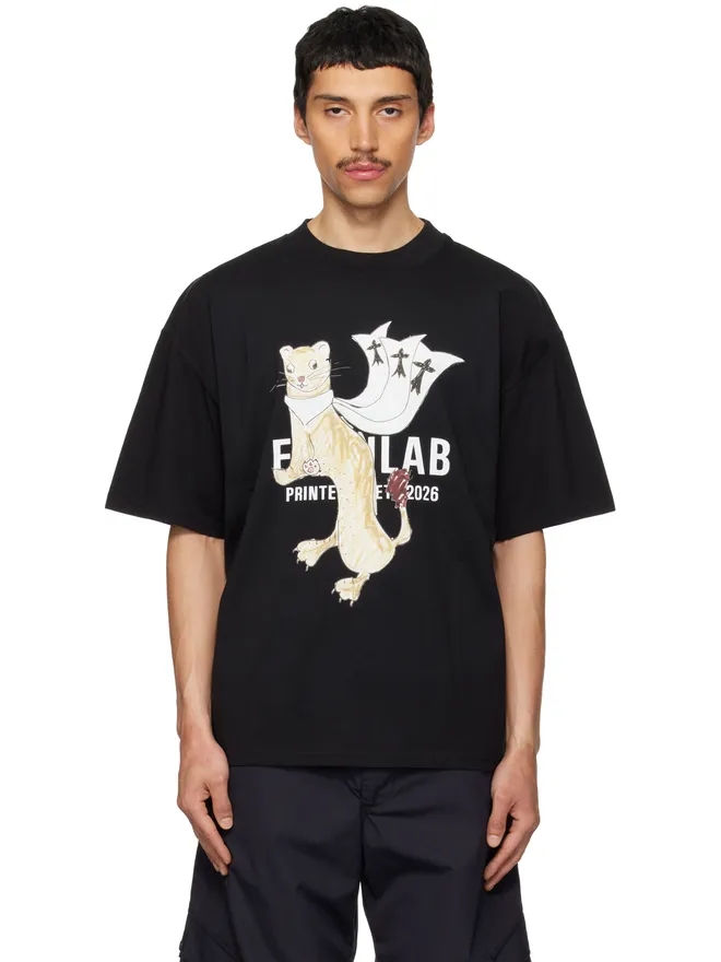 EGONlab EGONlab Hermine Print コットン Tシャツの商品画像
