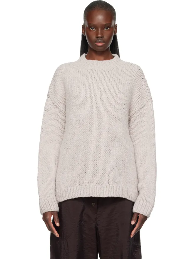 Lauren Manoogian Lauren Manoogian Handknit クルーネックセーターの商品画像